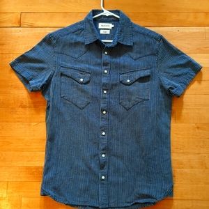 Taylor Stitch x Huckberry exclusive Western in roped indigo